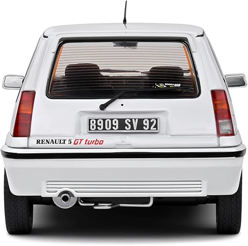 Solido 1:18 Renault 5 GT Turbo MK2 White 1989 - 4