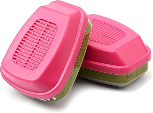 RANKSING Cartucho de filtro de vapor orgánico para respirador 60926 compatible con máscara facial media y completa Serie 6000 Serie 7000 para