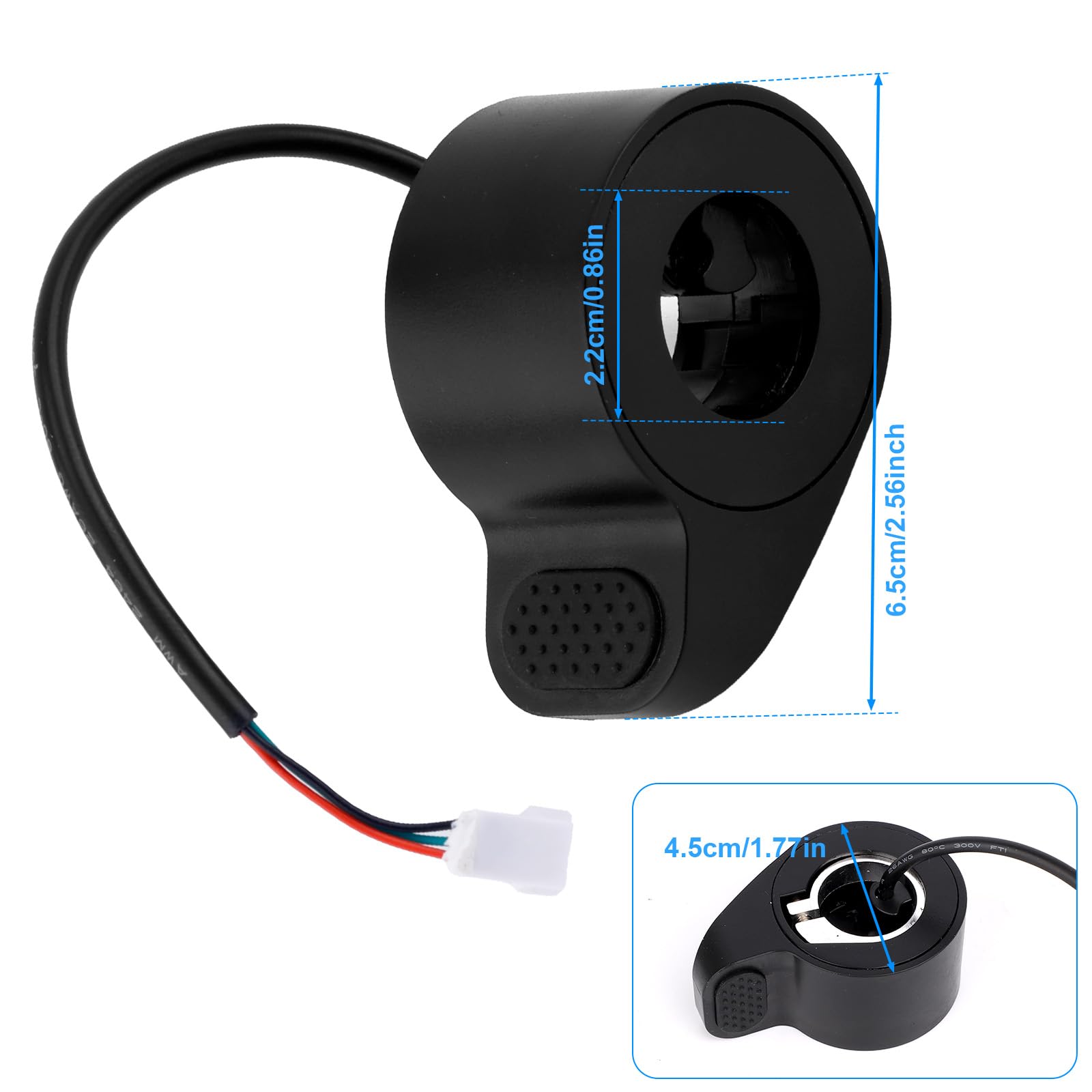 Acceleratore Pollice Ricambio Monopattino Elettrico, Facile Installazione Acceleratore Monopattino Elettrico Compatibile con GOTRAX GXL V2 per Accessori per Gotrax