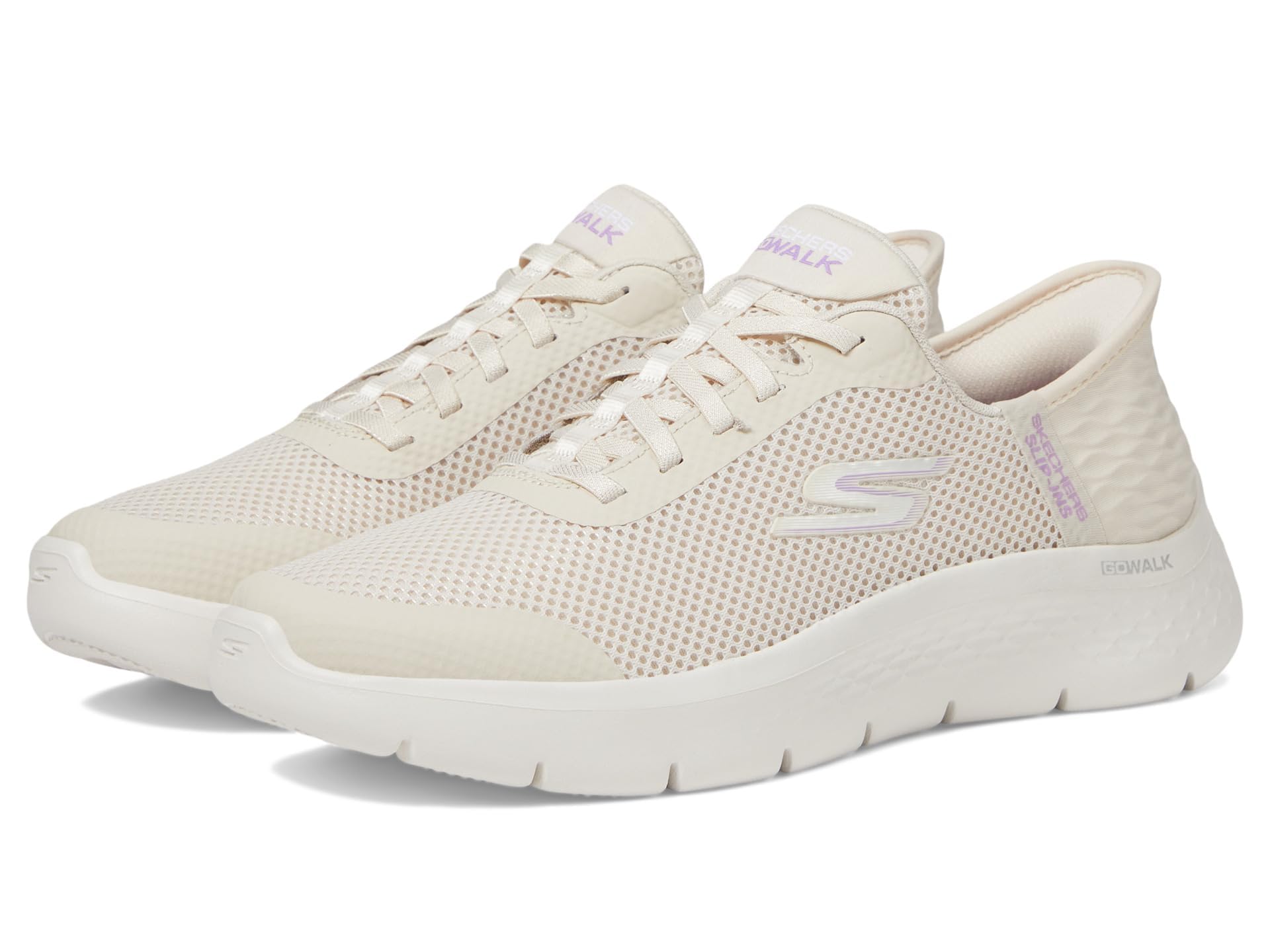 Image secondaire de Skechers GO Walk Flex Grand Entry - Chaussures Élastiques Off White pour Femme