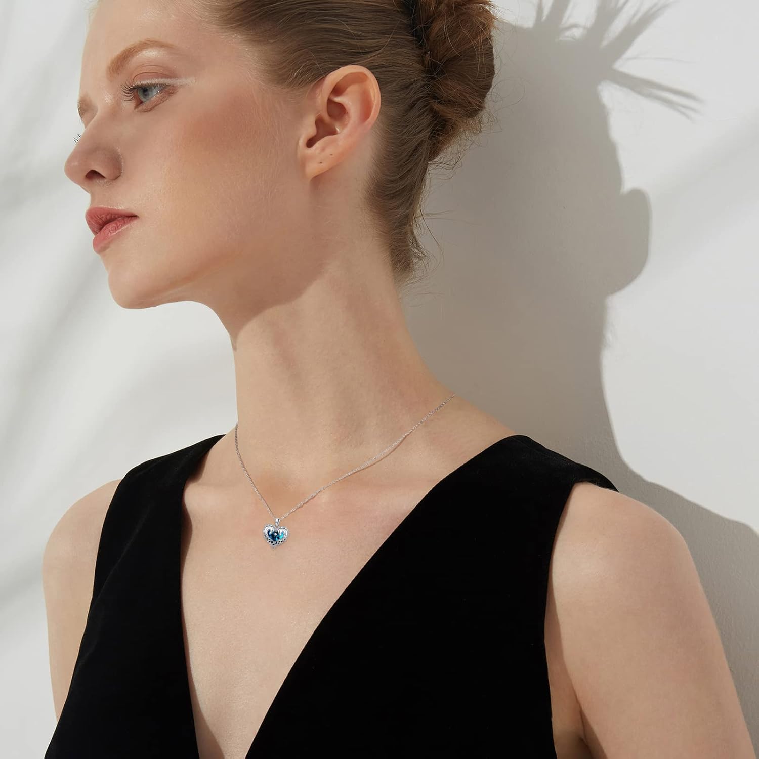 Dragon/Horse/Wolf Necklace for Women 925 Sterling Silver Celtic Knot Animal Pendant Necklace Jewelry Gift for Women - Image 4