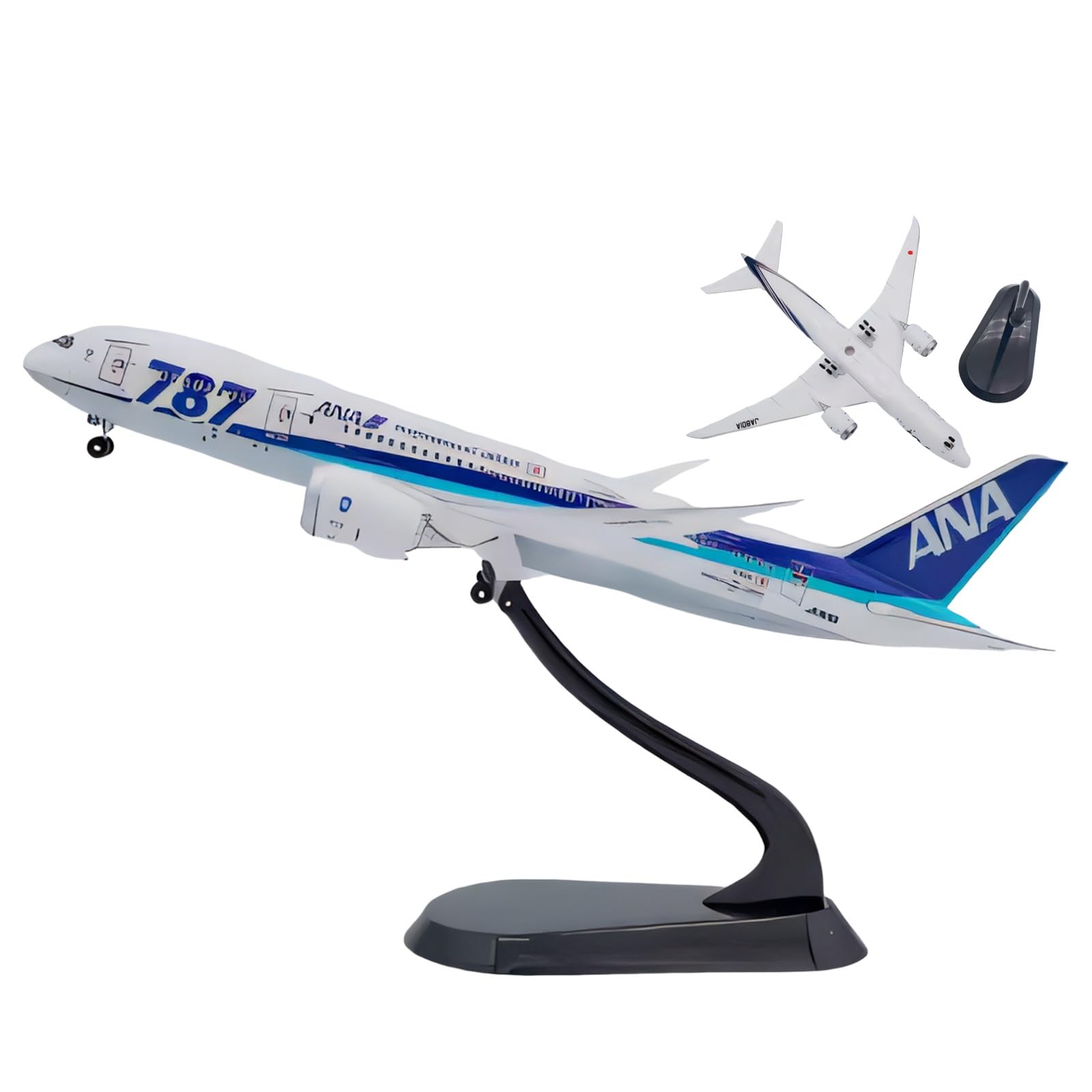 Amazon.co.jp: 1:400スケール ANA B787-8 ダイキャスト合金製金属