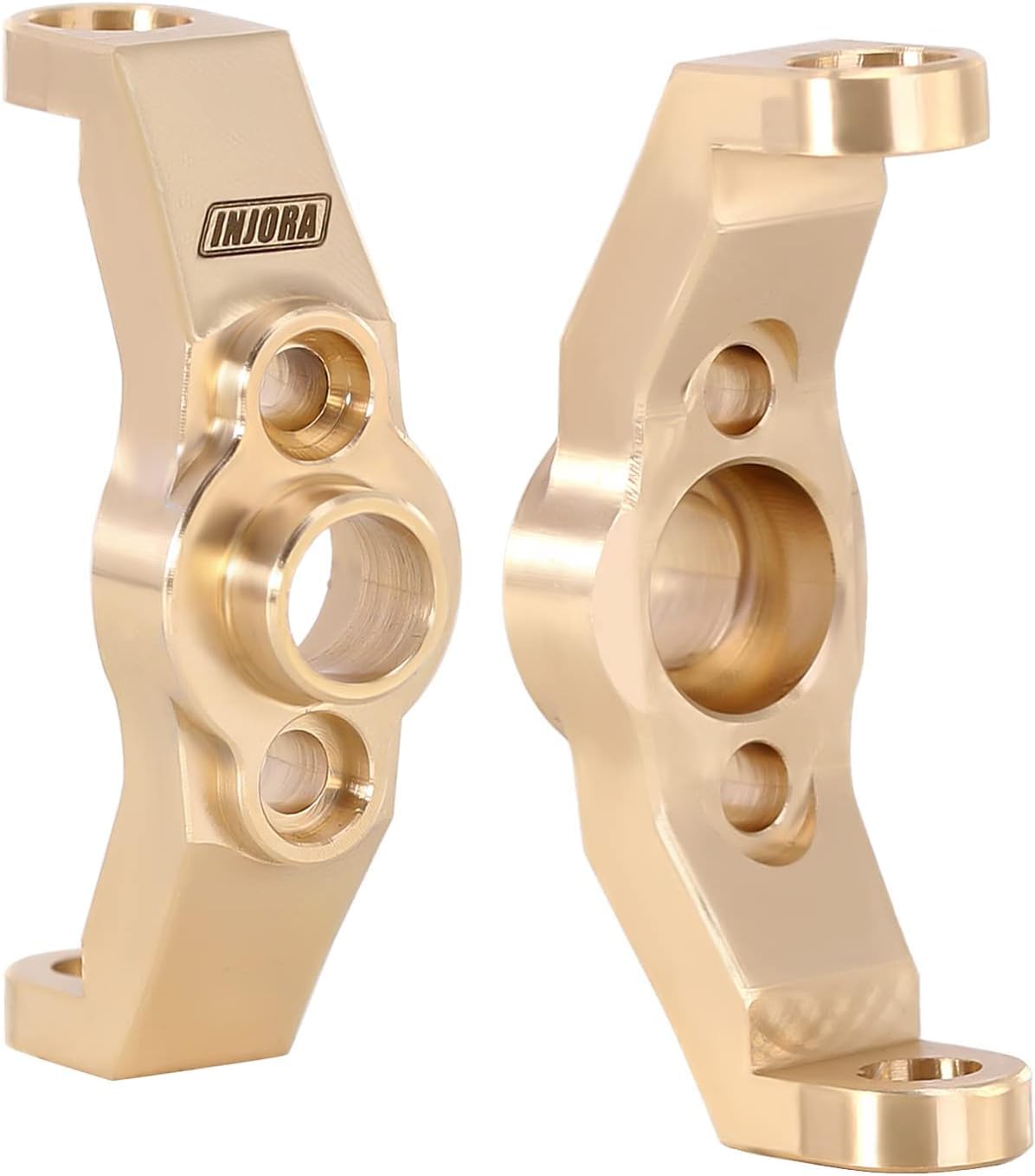 INJORA Ottone Sterzo Blocchi Knuckle e Caster Blocchi C-Hub per TRX4M 1/18 RC Crawler Upgrade Parts