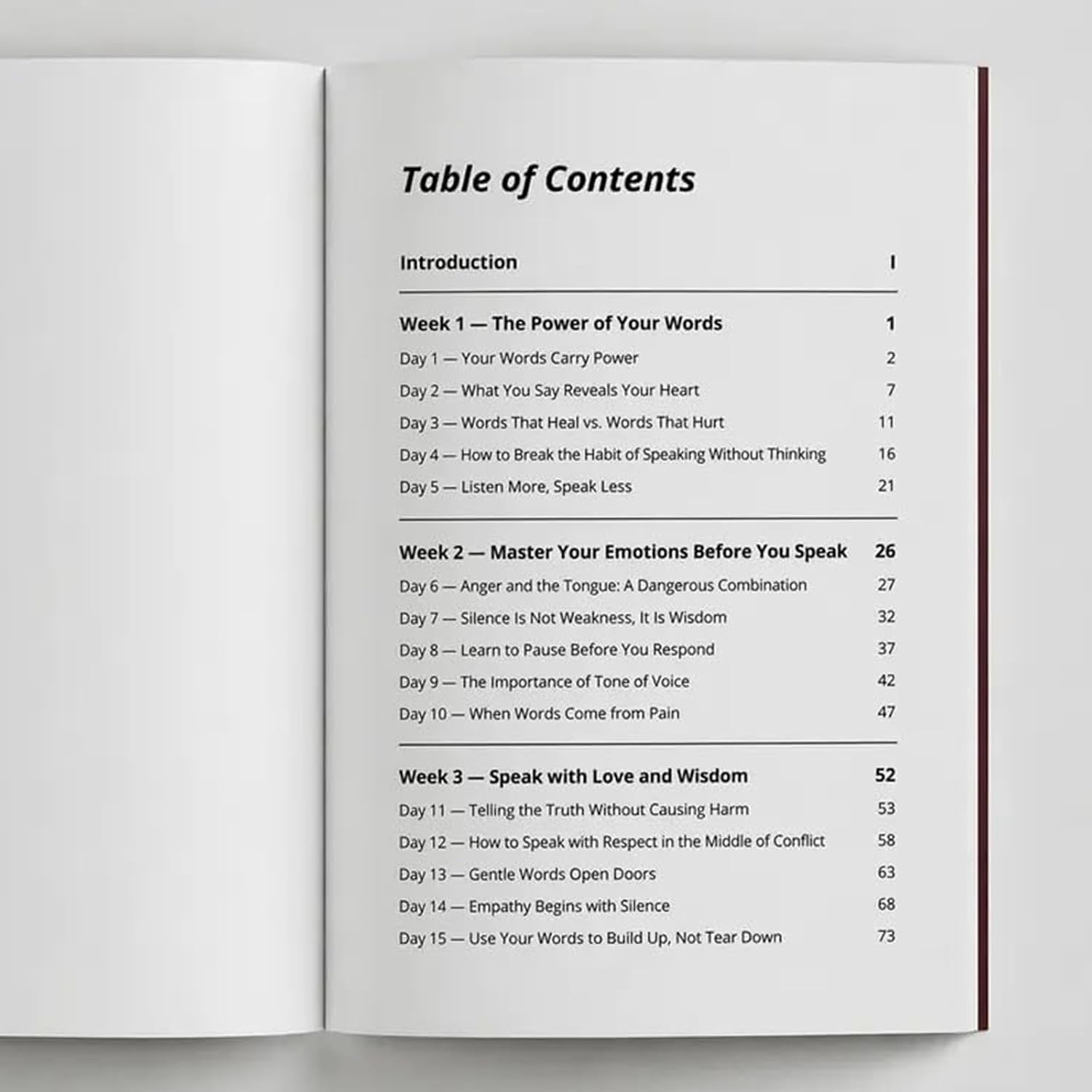 Stay Silent Book, A 30 Day Challenge to Master Your Emotions Transform the Way You Speak Communicate with Wisdom and Build Peaceful Relationships