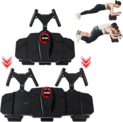 Ocdin Partner Ab Roller Wheel with Elbow Support- Two-Person Core Trainer, Stabl