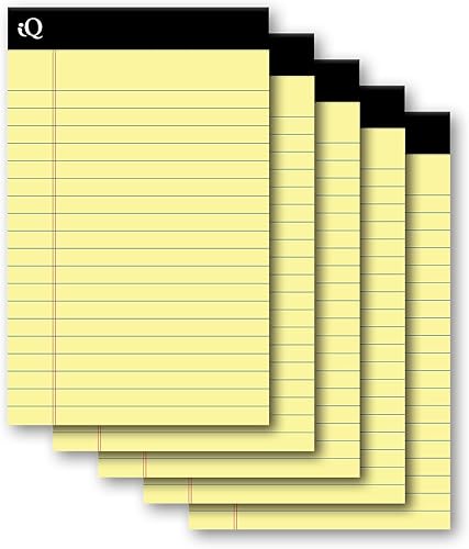 Miniatura 4 de iScholar Bloc legal canario, paquete de 5 (95805)