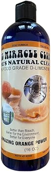 Green Piece All-Purpose Cleaner Made in USA - Orange Miracle Cleaner 16 oz Removes tough stains and adhesives residue with ease 100% D Limonene