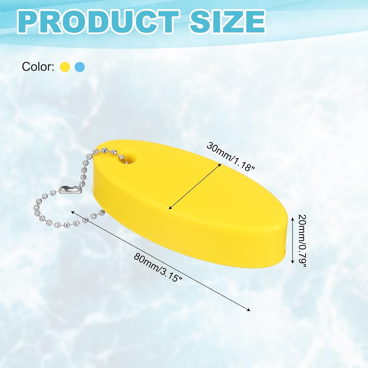 HARFINGTON Floating Key Chain Boating Sailing Surfing Fishing image 2