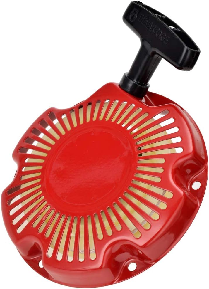 HIAORS Red Recoil Pull Starter for 2.8hp DB30 Baja Dirt Bug Doodlebug Db30 97cc Mini Bike Motovox MBX10 11 12Moto MM-B80 Parts