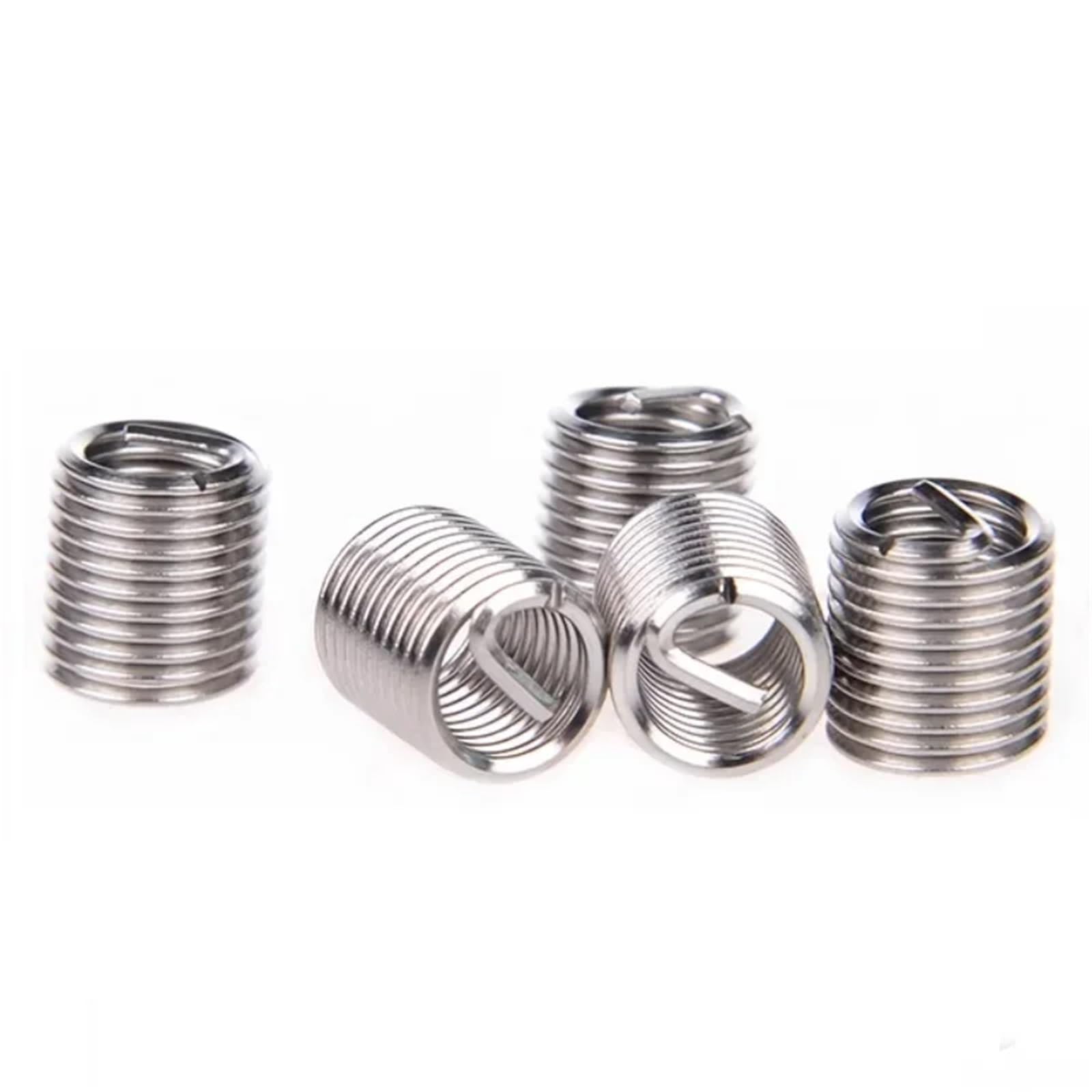 Insert de réparation de filetage M3x0,5 1D, 20 pièces, acier inoxydable 304