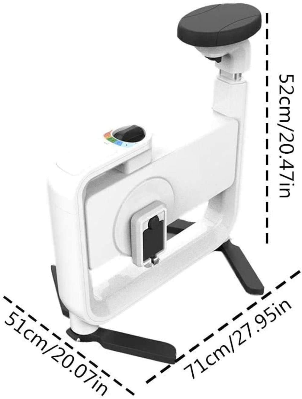Cyclette per Esercizi di Ciclismo Indoor, Tapis roulant per Cyclette silenziosa Pieghevole con Controllo Magnetico Pieghevole