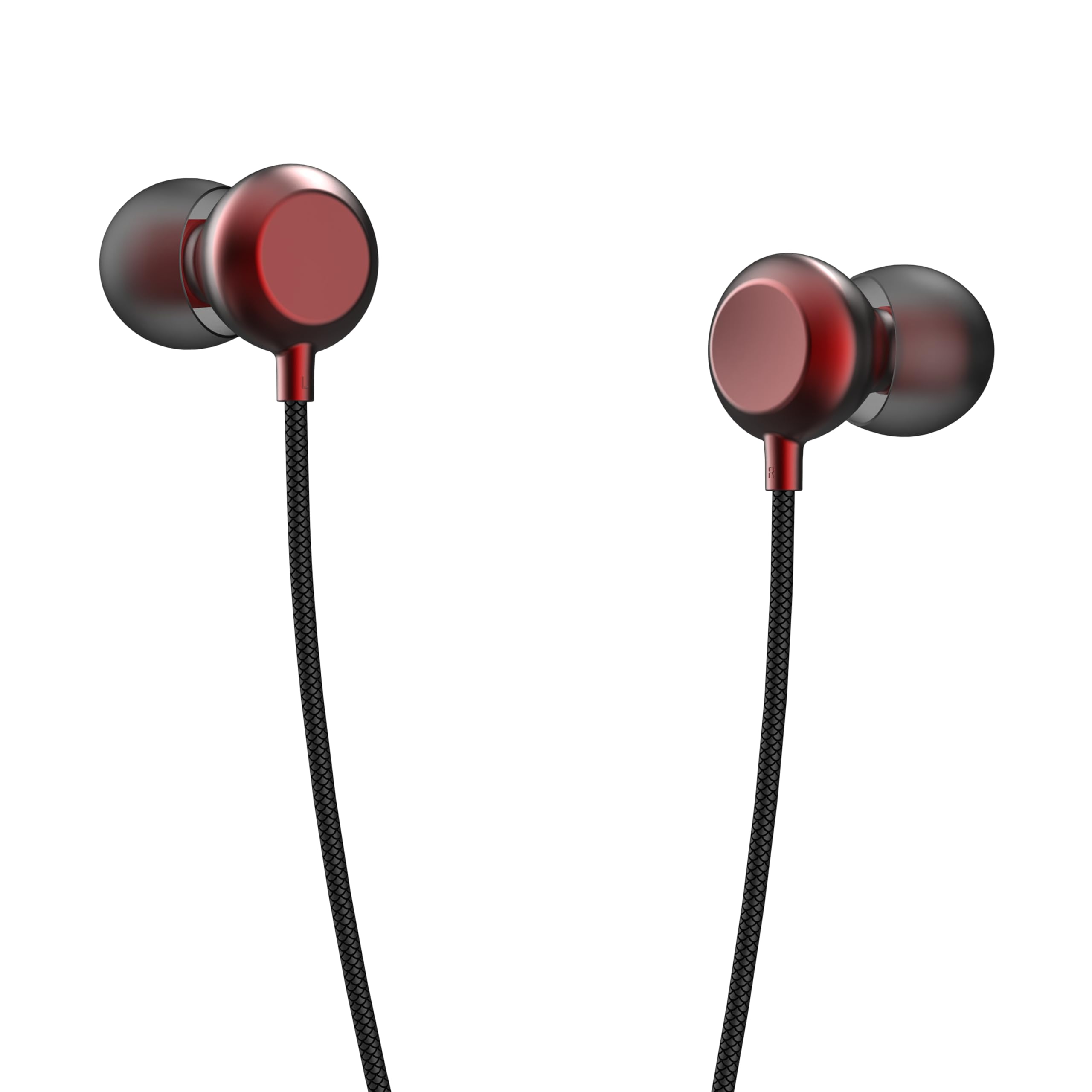 WRD-S608 Heavy Bass Thump with Titanium Membrane for Crystal Clear Audio, HD+MIC for Crystal Clear Calling, ESIS New Digital Equalizer Settings,10mm Bass Drivers.