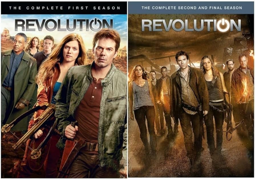 Revolution Edición con Español Castellano Revolution Temporada 1 y 2 Revolution Coleccion Revolution Serie Completa DVD