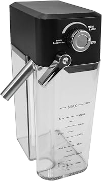 URintells Cuising Replacement 23oz680ml Milk Tank for Espresso Machine EM5120-US