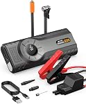 NASTIMA Jump Starter with Air Compressor, 4-in-1 Jump Starter Power Bank, Car Battery Booster with Portable Tire Inflator, 12000mAh Power Pack with Digtal Display,Emergency Light