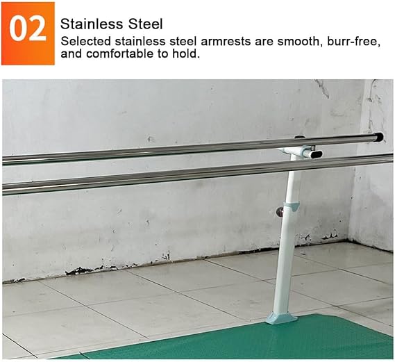 Adjustable Parallel Bars, Height and Width Rehab Equipment