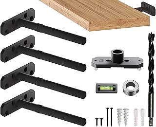 Invisible Floating Shelf Bracket 8 Inch Rod 1/2 inch Diameter Heavy Duty...