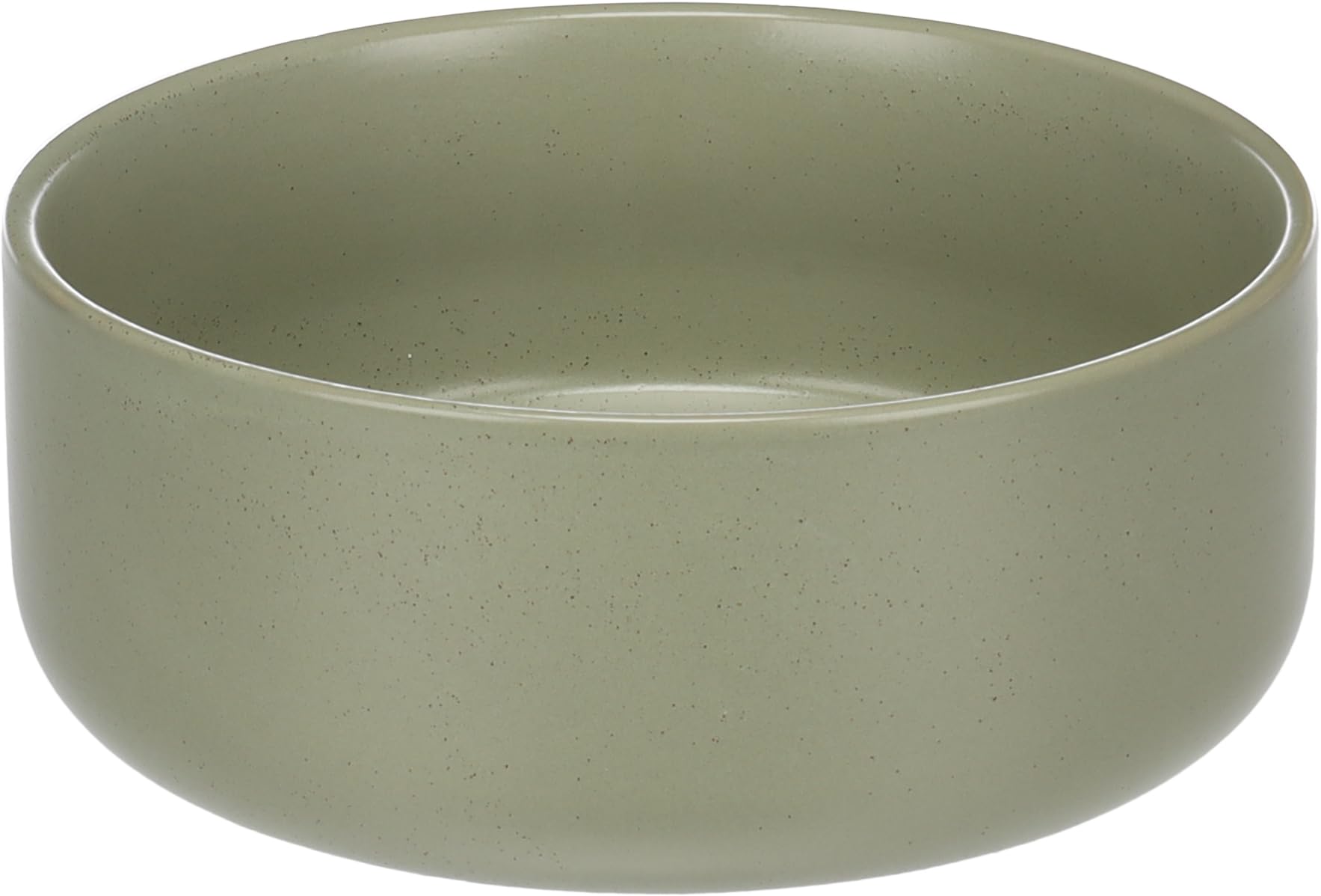 FEEDING AND DRINKING BOWL LAJOS ROUND GREEN 19x7,5CM 1500ML
