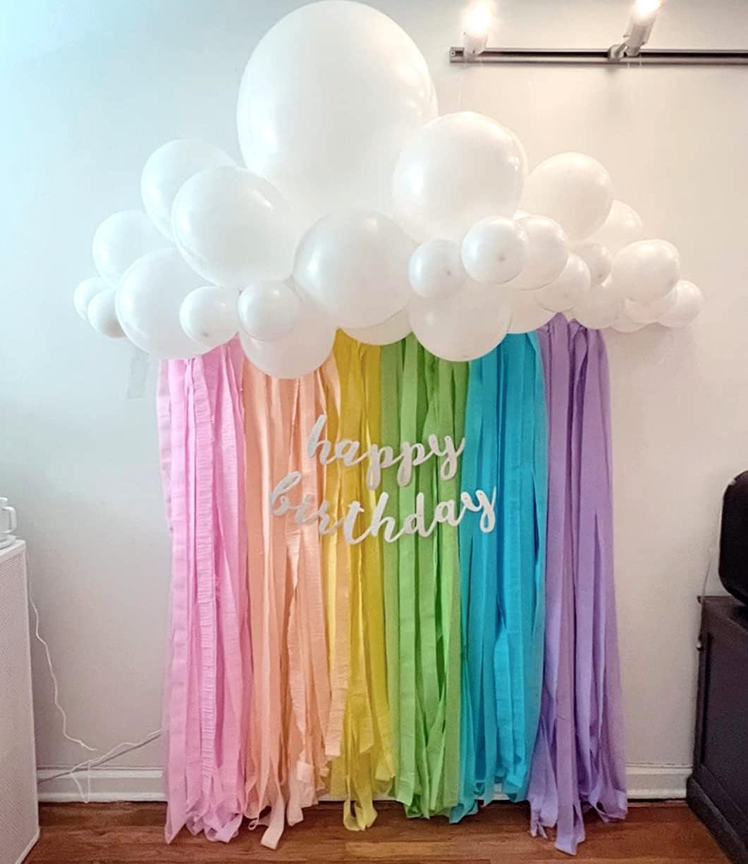 Pastel Birthday Party Decorations Pastel Crepe Paper Streamers 8 Rolls Pastel Color Party Streamers for Birthday Party Wedding Decorations
