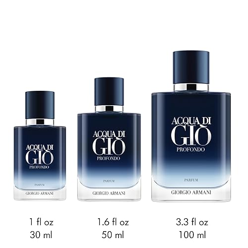 Miniatura 4 de Armani Beauty  Acqua di Giò Profondo  Eau de Parfum  Colonia para hombre  Fragancia aromática Fougère & Ambery para hombre  Bergamota, Esencia