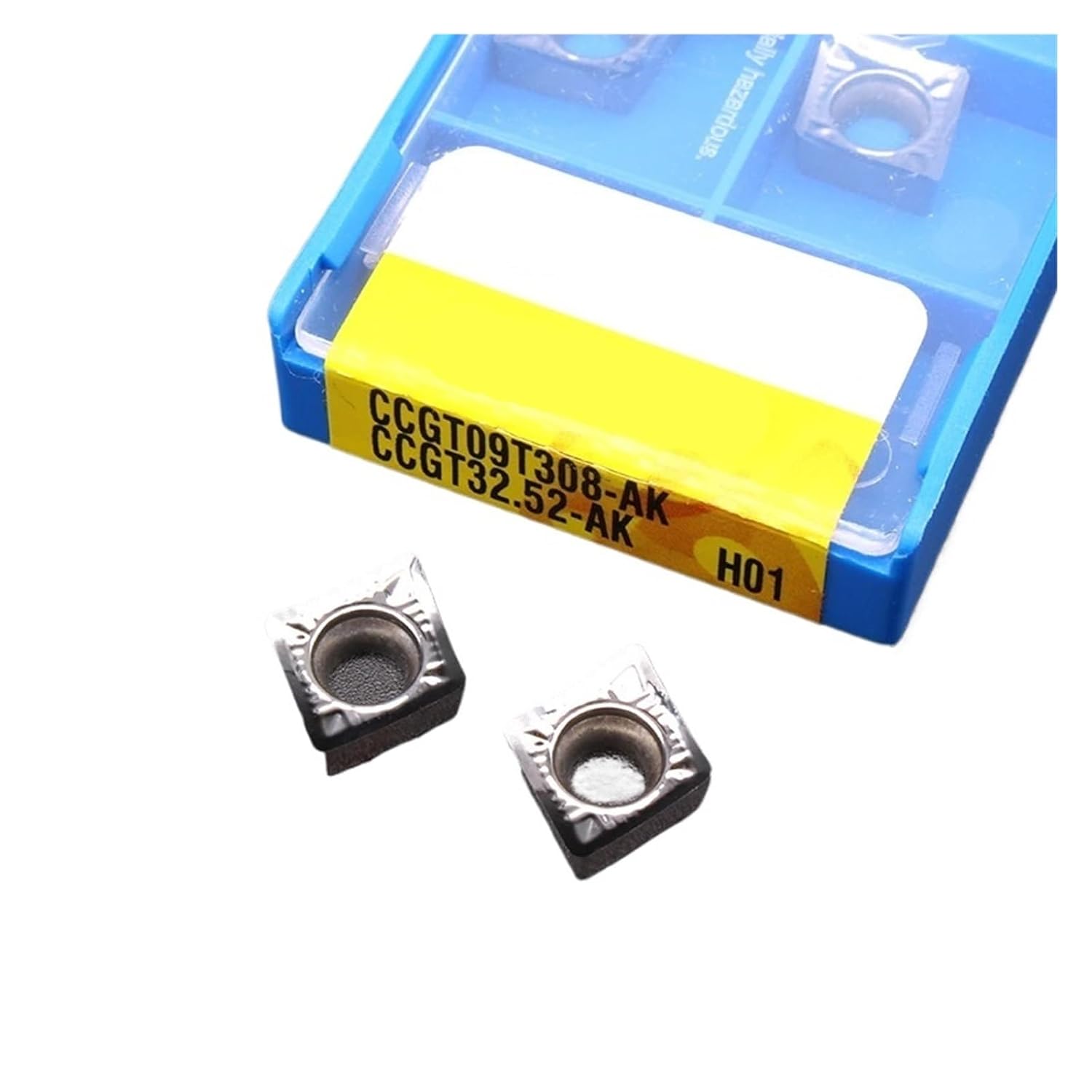 Indexable Lathe Carbide Insert 10PCS CCGT09T308-AK H01 Aluminum Cutter Blade Cutting Tool Hard Alloy Internal Turning Tools