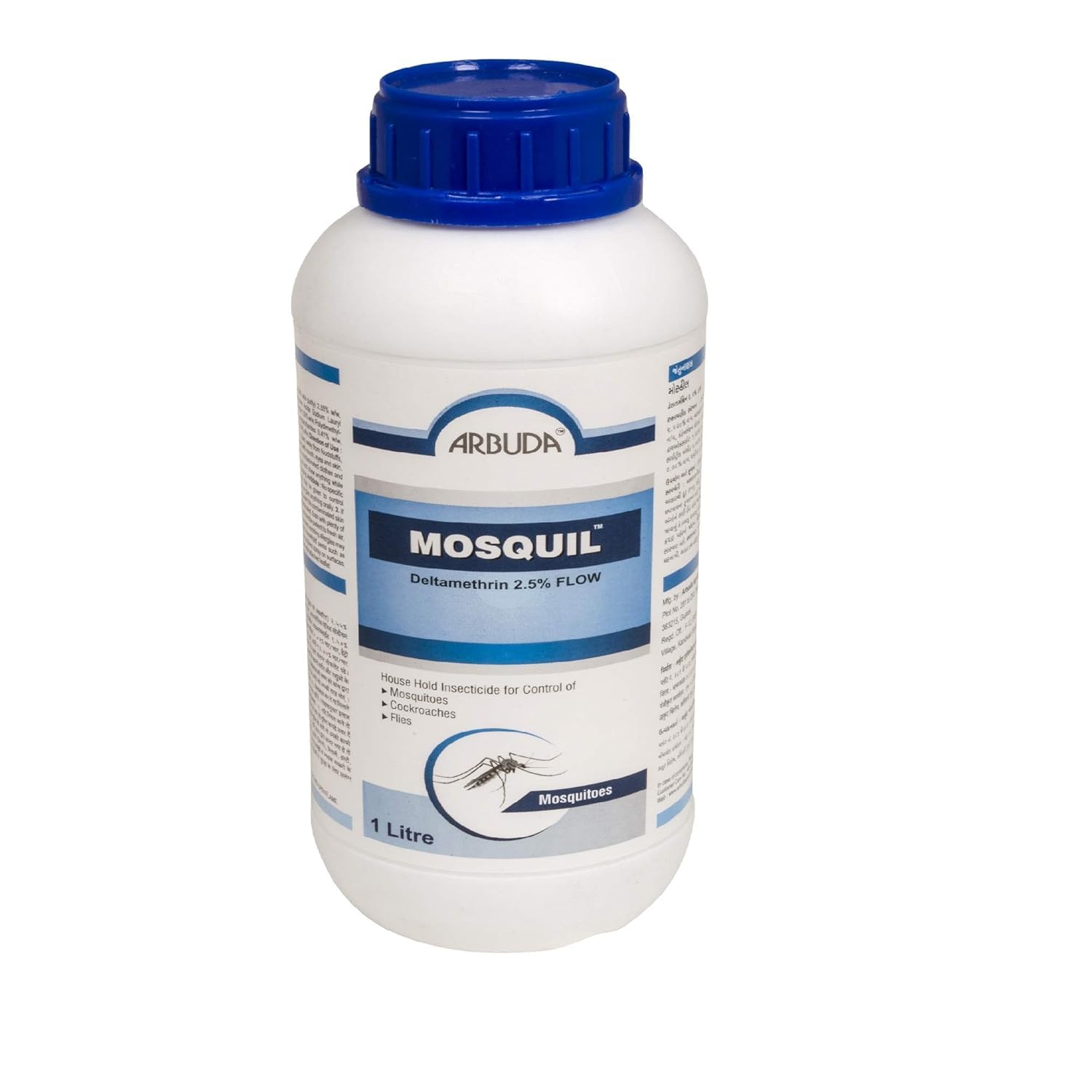 Mosquil Deltamethrin 2.5% SC Mosquito,Flies Control Order Less Chemical/Control for All Insects and Mosquitos, Pack of 1-image-12