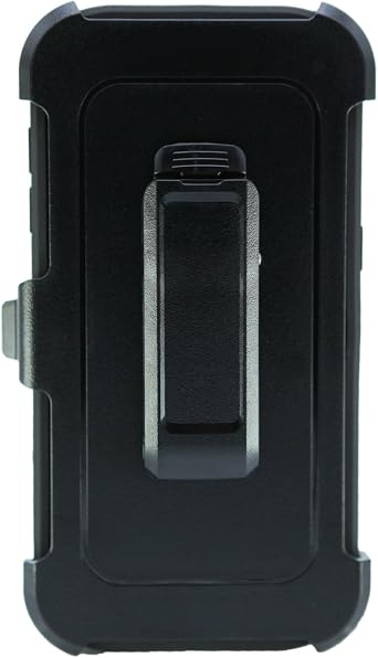 Case for Galaxy S7 Edge (5.5) Heavy Duty Full Body Military Grade Drop Protection Carrying Cover Holder | Holster for Men Belt with Clip Stand Black/Black