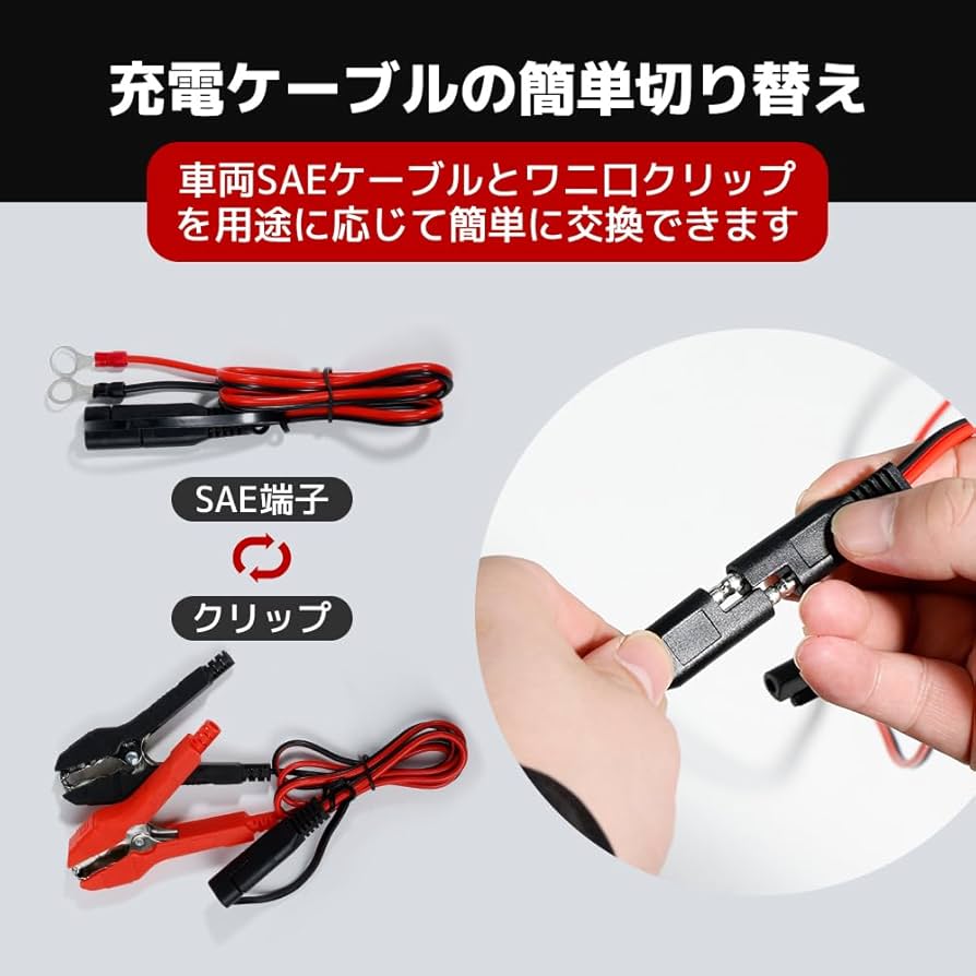 Amazon.co.jp: パルス充電器(正規品)Yinleader 自動バッテリー