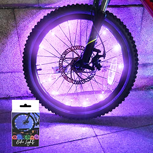 LED Fahrrad Radbeleuchtung (1 Radpack) ultrahell wasserdicht Fahrrad weiß - Bild 12 von 13