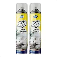 Kit 2 Espuma Limpa Estofados Zip 300ml / 251g - Limpeza a Seco Rápida e Eficiente!