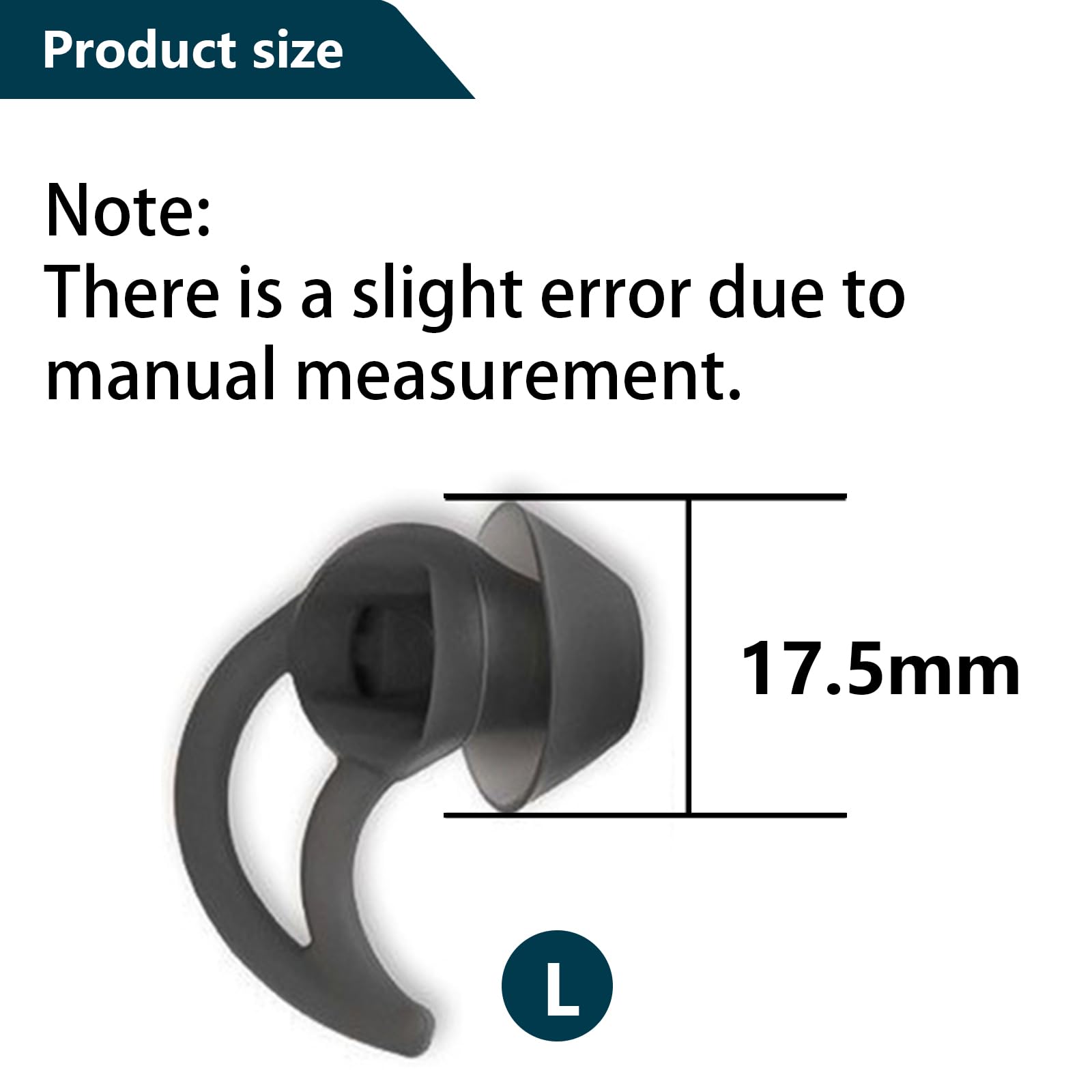 Almohadillas de silicona de repuesto para auriculares Bose QC20 QC20i SoundSport SIE2i IE2 IE3, 3 pares