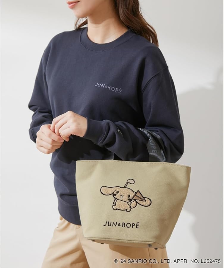 Jun & Ropé  ジュンアンドロペ【シナモロールコレクション】カートバッグ Amazon | [ジュン＆ロぺ] シナモロールコレクション カートバッグ