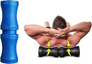 Pro Sport | Textured Medium Density Foam Roller for Muscle Trigger Point Massage, Physical Therapy and Exercise | Advanced Roller Optimized for Neck & Spine, Relieve Back Muscle Pain