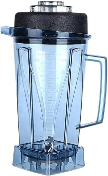 Replacement Blender Container Jar With Blades Lid,Compatible For TWK,TWK767 TM800,Compatible For JTC,JTC767 Omniblend Upper Body Cup Kit