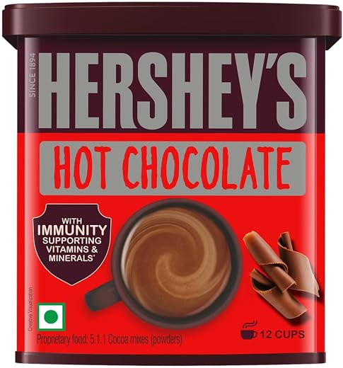 HERSHEY'S Hot Chocolate Drink Powder Mix, 250 g