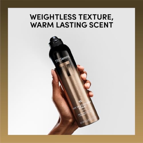 Unilever TRESemmé Dry Texturizing Spray 1 ct A-LIST Collection for Workable Holding + Finishing Styles, Developed Safe for All Hair Types, 6.2 oz