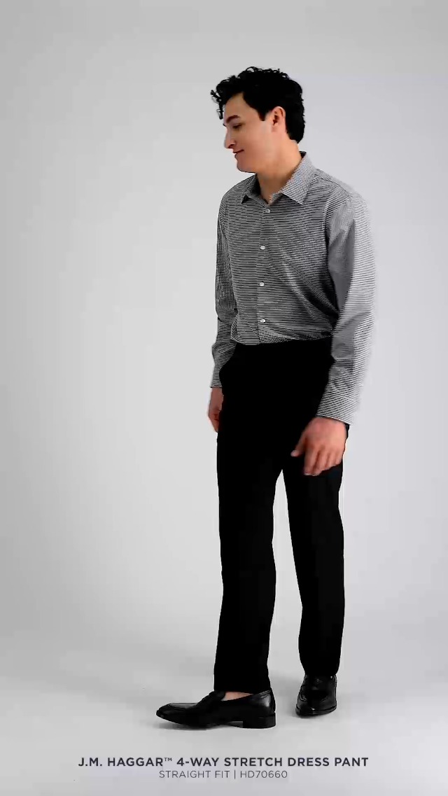 haggar straight fit premium stretch dress pants Men's JMH Pant Black Color:White Gold menu: rts Blue Panama Straw Hat modern profile thats perfect