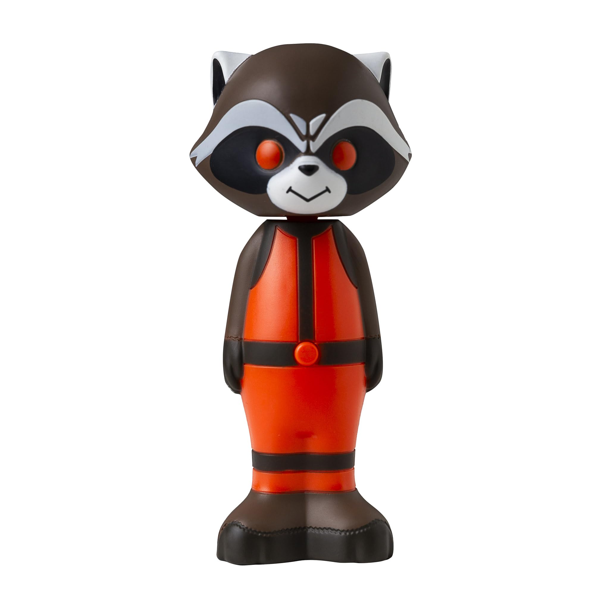 Brush Buddies Marvel Rocket Kids Toothbrush, Soft Rounded Bristles, Poppin' Fun Superhero Toothbrush Cover