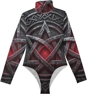 GuoChe Long Sleeve Body Suits Wikinger Runen Nordische Kultur