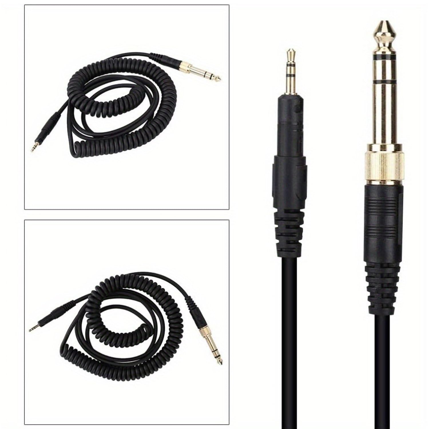 Amazon | ヘッドホンケーブル 交換用 3.5mm アップグレードケーブル