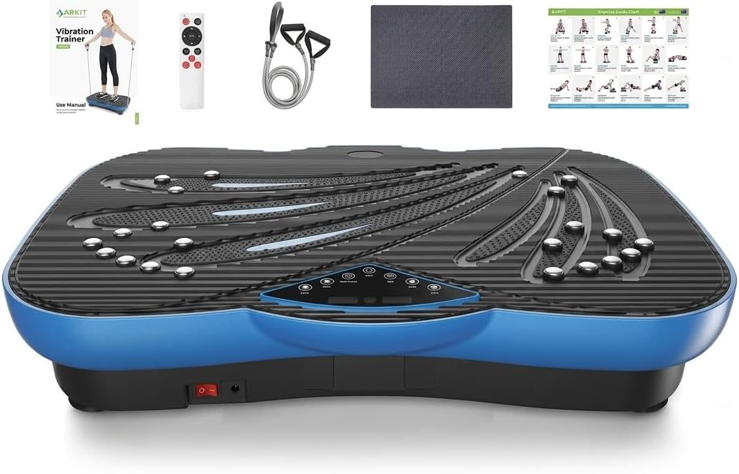 Plataforma Vibratoria Fitness para Ejercicio Corporal miniatura 1