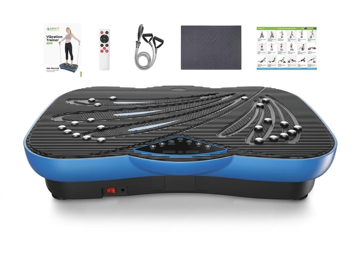 Amazon.com : JUFIT Fitness Vibration Plate Exercise Machine, Whole