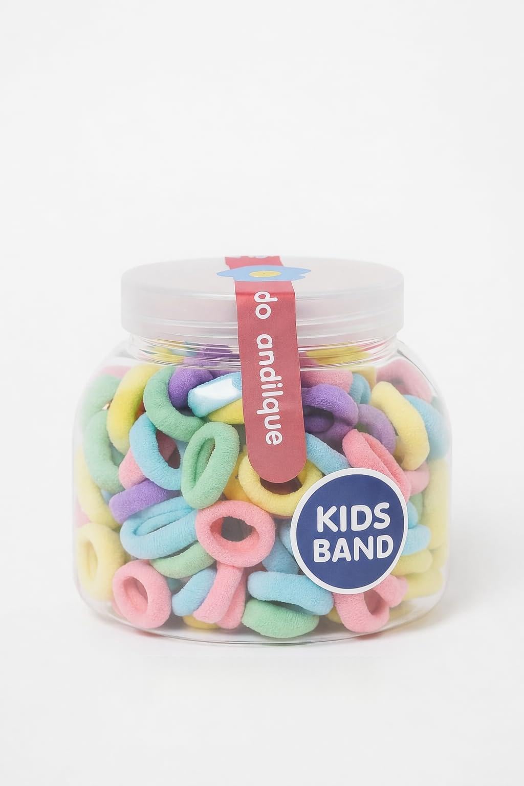 Frescorr |100 pcs | Kids Hair Bands Small | Hair Elastics | Baby Girl Hair Rubber Bands | Tiny Ponytail Rubber Band | (Multicolor)-image-17