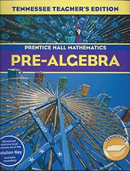 Unknown Binding Pre-Algebra (Prentice Hall Mathematics, Tennessee Edition) Book