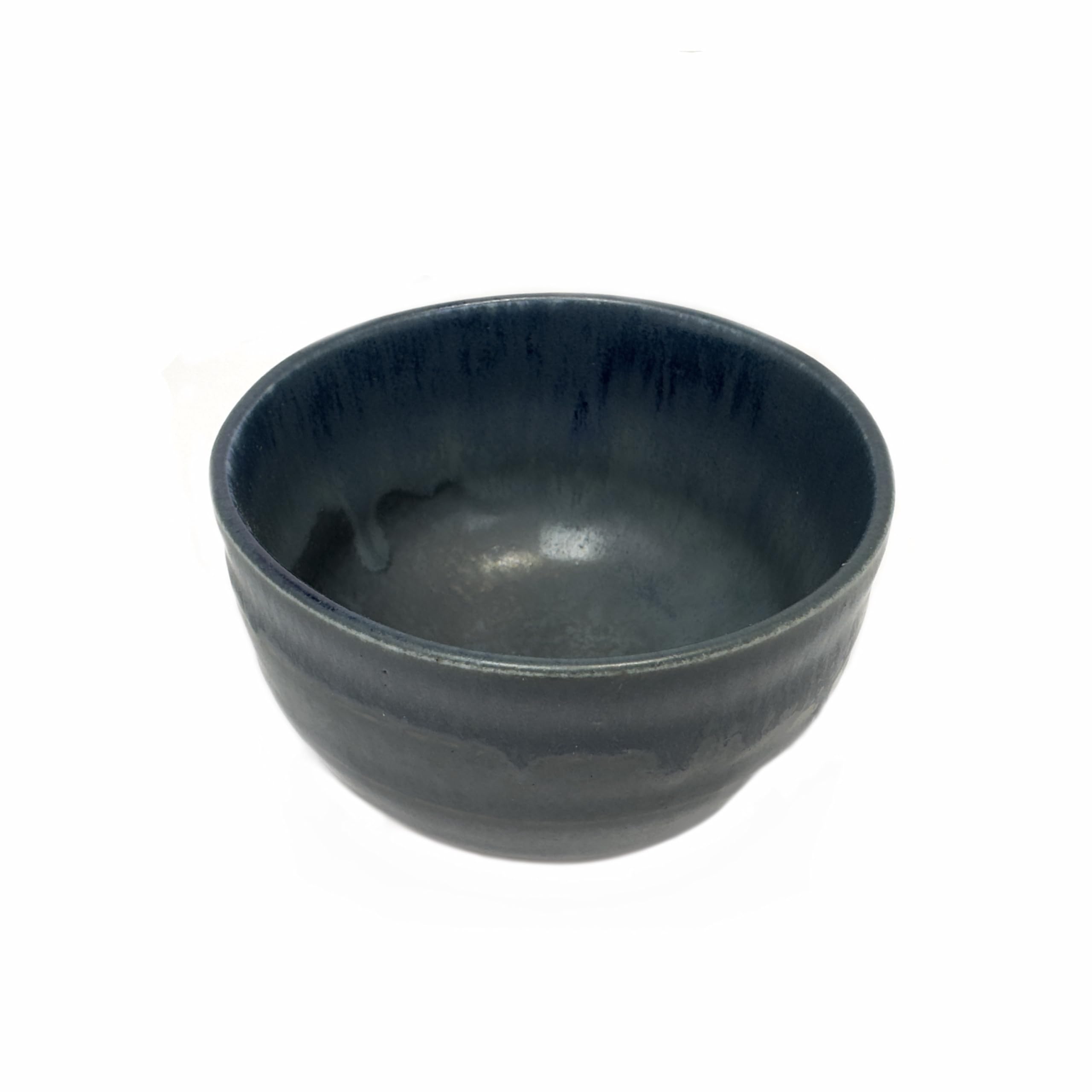 aquanaut Mino Ware - Cuenco para matcha, color índigo Chawan, diámetro de 10 cm, fabricado en Japón