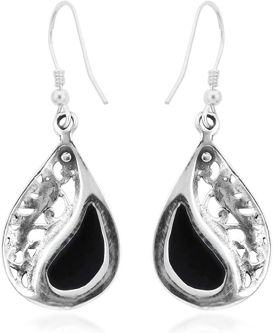 Shop LC 925 BALI LEGACY Sterling Silver Abalone Shell Dangle Drop Earrings Statement Stylish Fashion Bohemian Beach Jewelry Unique Gifts for Women Unique Gifts for Women