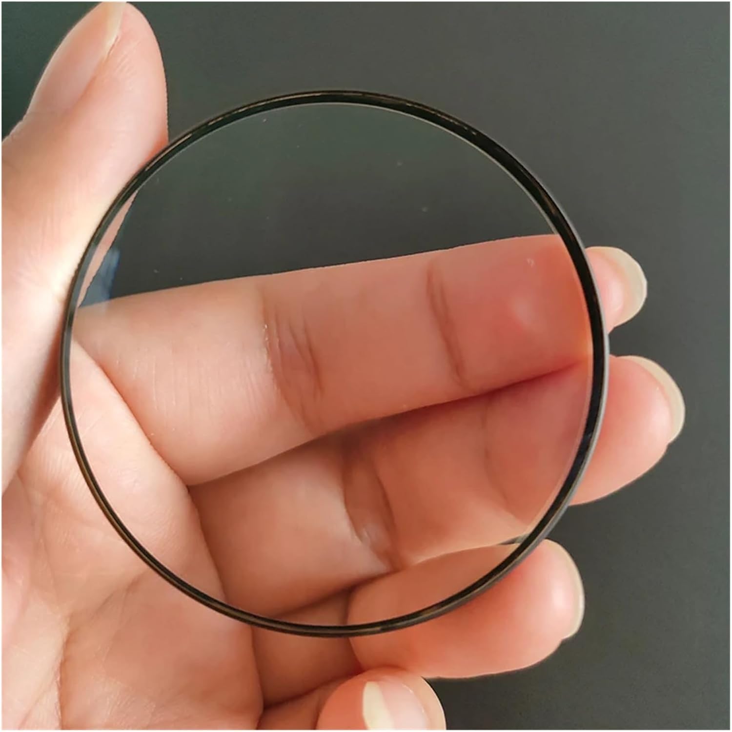 Objective Lens， D52F200 D52F500 D43F330 Cemented Doublet Glued Convex Lens Achromatic Biconvex Objective Astronomic Telescope,for Doublet Convex Lens(D43F330 Blacked)