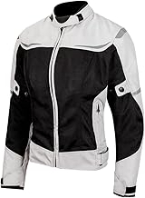 Moore I Bahia Lady Motorcycle Jacket Grey/Black – Summer, CE Protections, Women's Design