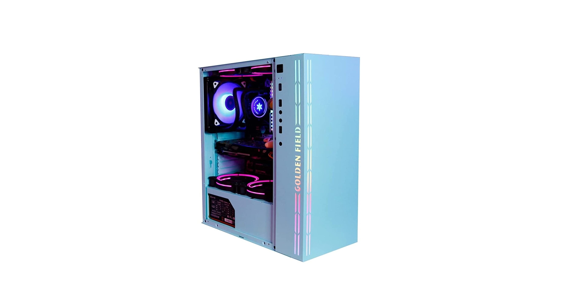 Amazon.com: ZXFF Mid-Tower Computer Case, ATX/M-ATX/ITX PC