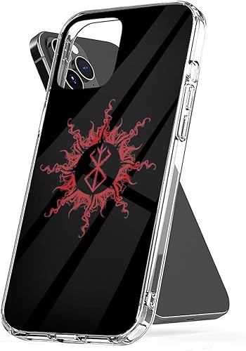 Miniatura 1 de Funda para teléfono Berserk Eclipse a prueba de golpes Accesorios de marca Proteger TPU Compatible con iPhone 13 Pro Max Mini 12 11 X Xs Xr 8 7 6 6s